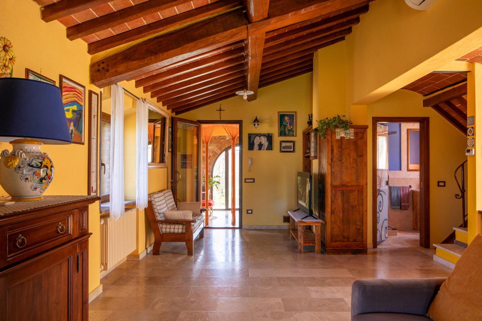 Il Poggio Dell'Eremita Apartment Rigomagno Bagian luar foto